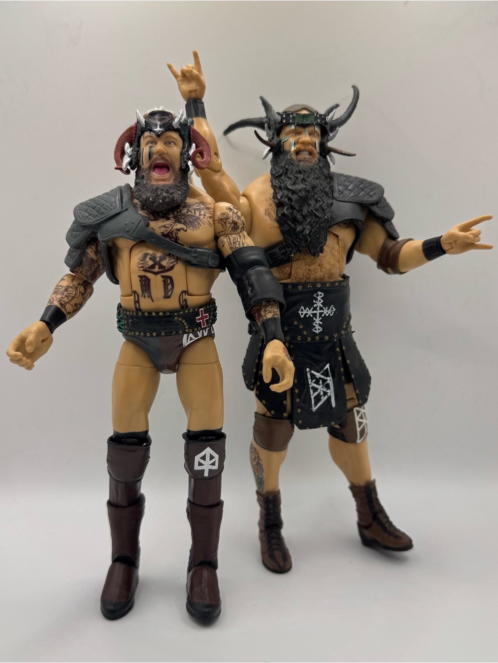 2020 WWE Mattel Elite Collection Series 80 Erik& Ivar “War Raiders”